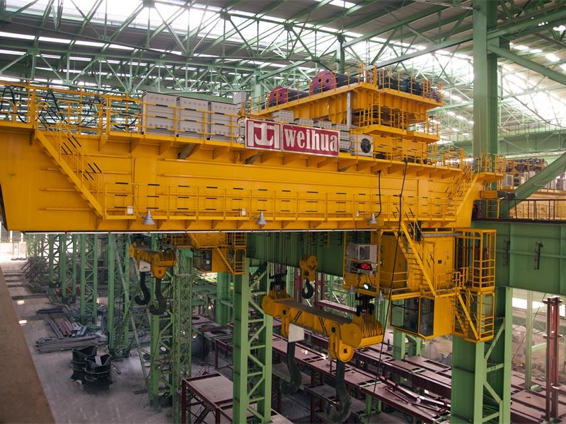 安豐鋼鐵YZ320t鑄造起重機